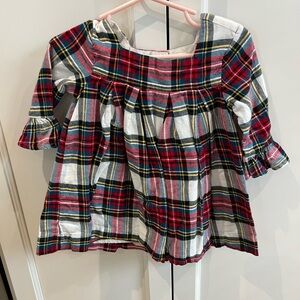 Baby GAP Striped holiday dress 12-18m